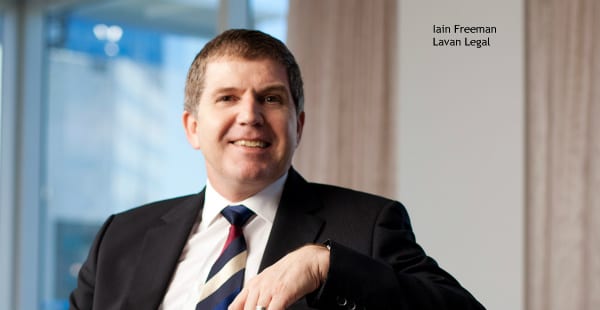 Iain Freeman, Lavan Legal