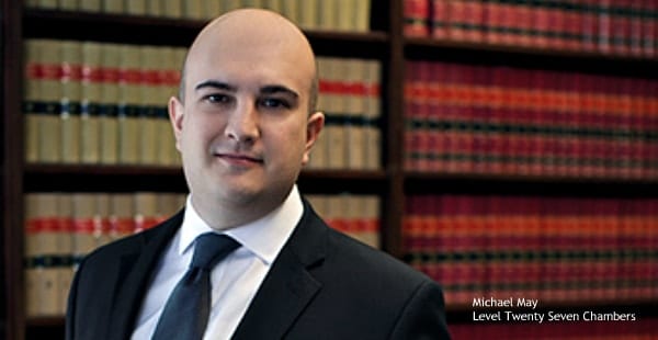 Michael May, barrister