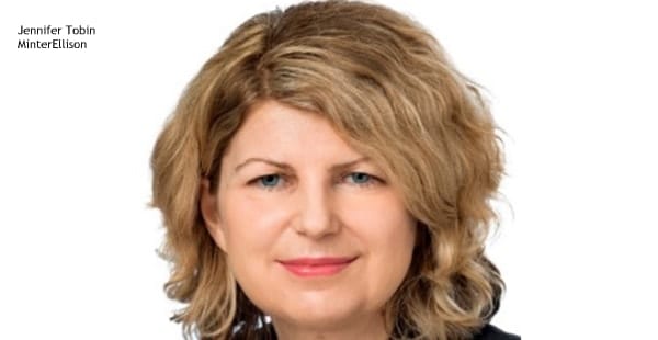 Jennifer Tobin, MinterEllison