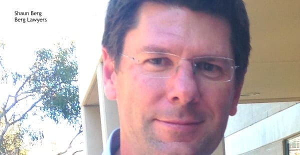 Shaun Berg, Berg Law