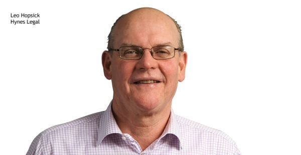 Leo Hopsick, Hynes Legal