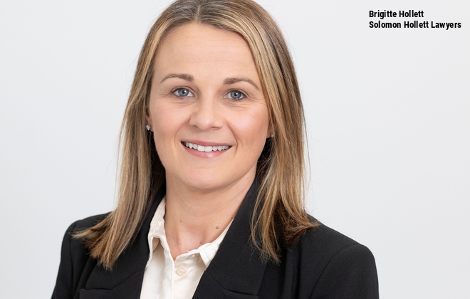 Brigitte Hollett, Solomon Hollett Lawyers