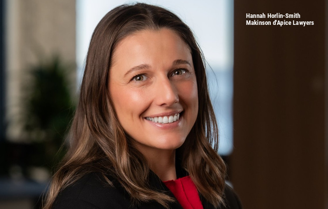 Hannah Horlin-Smith, Makinson d'Apice Lawyers