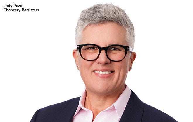 Jody Pezet, Chancery Barristers
