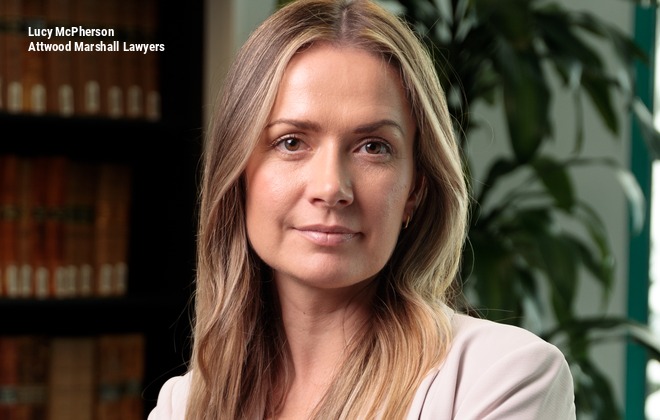 Lucy McPherson, Attwood Marshall Lawyers